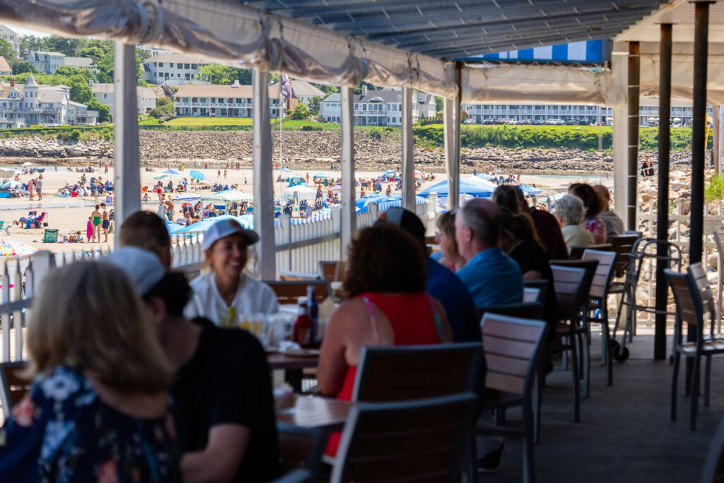 ocean view outside splash restaurant