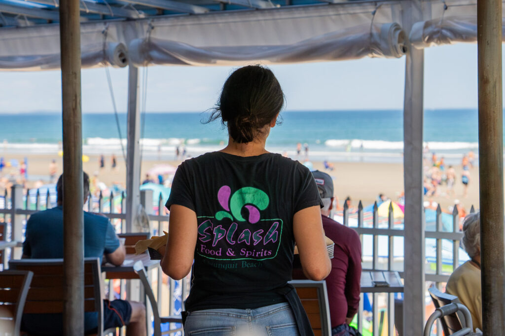 splash outdoor deck summer t shirt